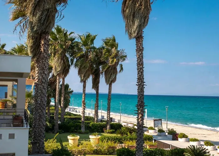 Exceptional Beachfront Blue Cocoon Pefkochori