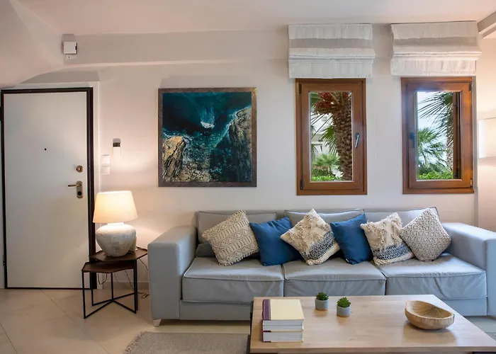 Exceptional Beachfront Blue Cocoon Pefkochori