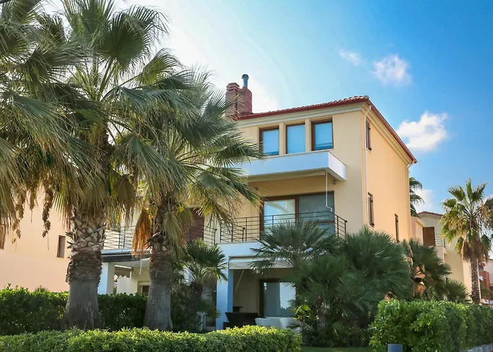 Vilă Exceptional Beachfront Blue Cocoon Pefkochori